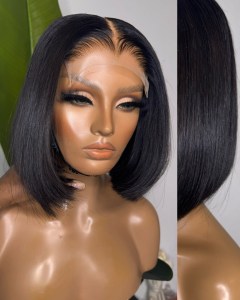 Perruque Grace - Bob Hairline Nigérienne avec Closure 5x5