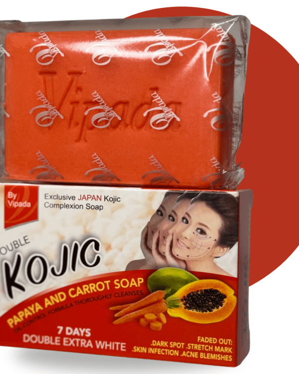 Savon Vipada Double Kojic Papaye & Carotte