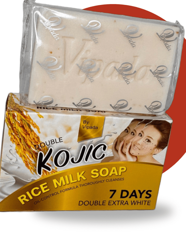 Savon Vipada Double Kojic Lait de Riz